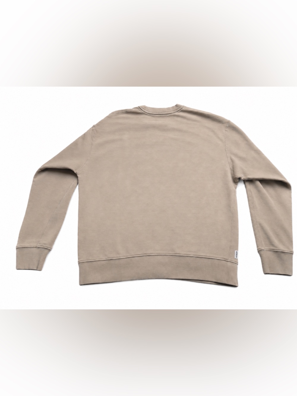 Atrium Collective Heavyweight Crewneck Sweatshirt Beige/Taupe XL Minimalist - Picture 2 of 5